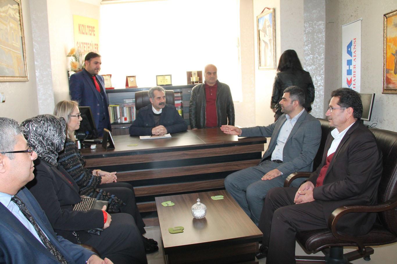 Meclis İdare Amiri Çankırı'dan gazetecilere ziyaret